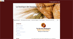 Desktop Screenshot of pro-services-boulangerie.com