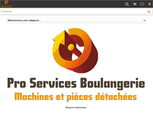 Tablet Screenshot of pro-services-boulangerie.com